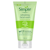 Simple Kind to Skin Refreshing Facewash Mild Face Wash for Sensitive Skin