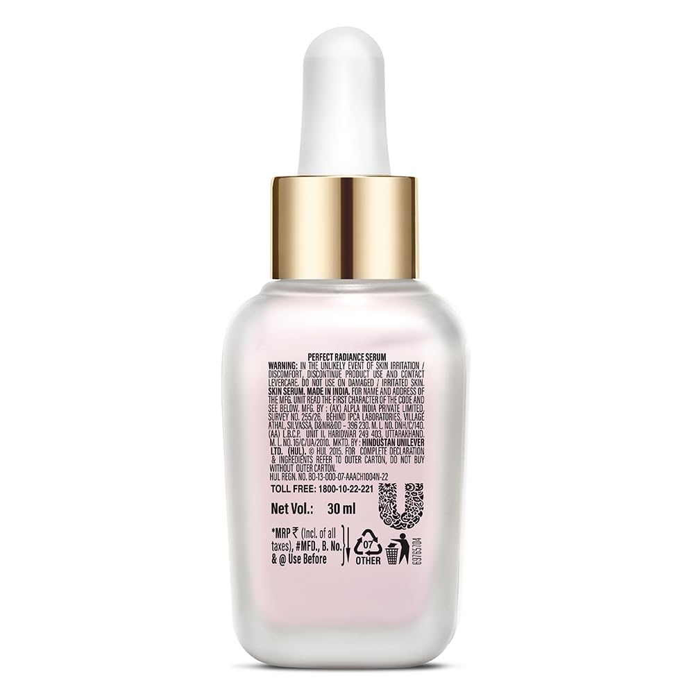 Lakme Absolute Perfect Radiance Brightening Face Serum with 98% Pure Niacinamide 2X Skin Brightening