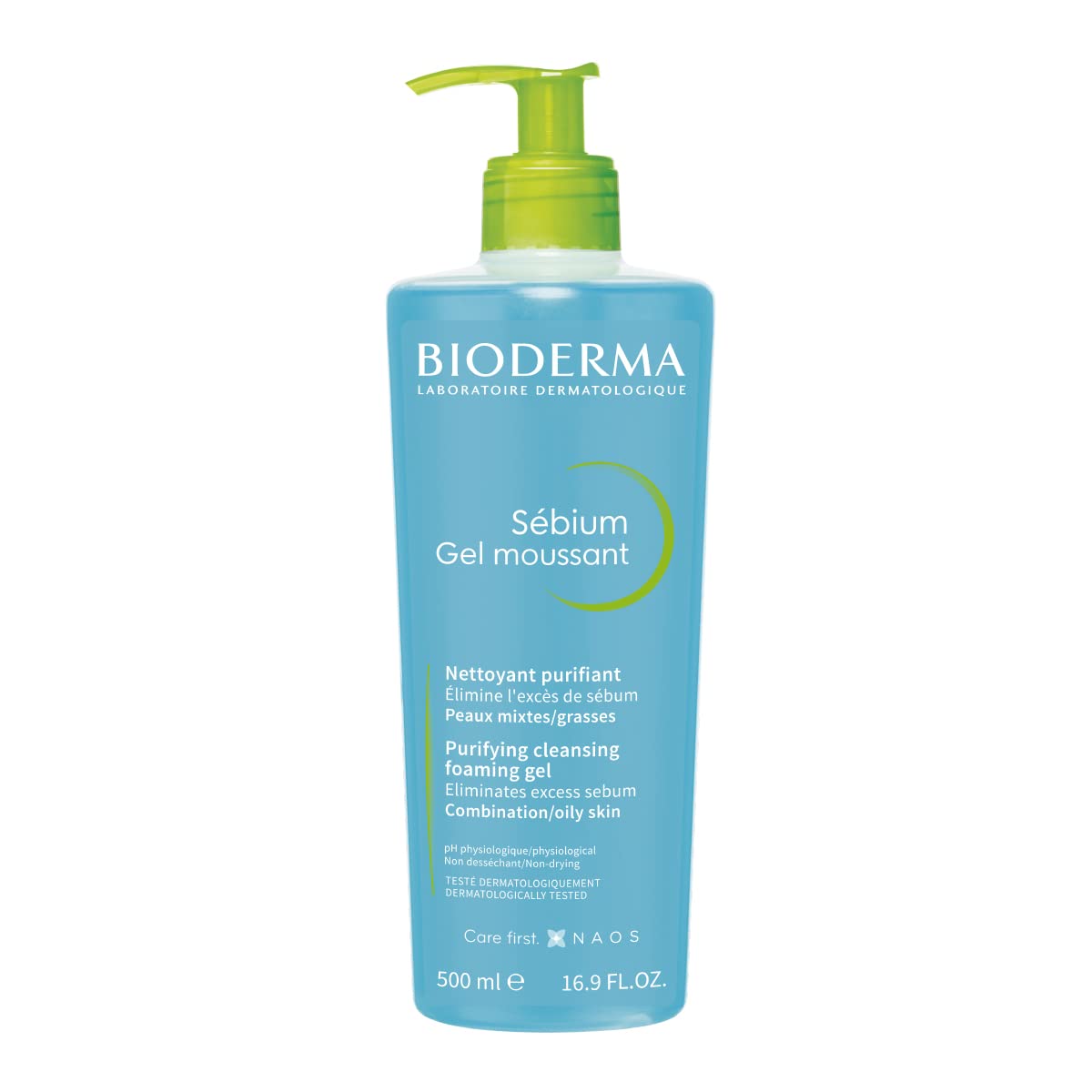 Bioderma Cleanser - Sebium Gel Moussant - Acne Defence Cleanser For Oily Acne Prone Skin