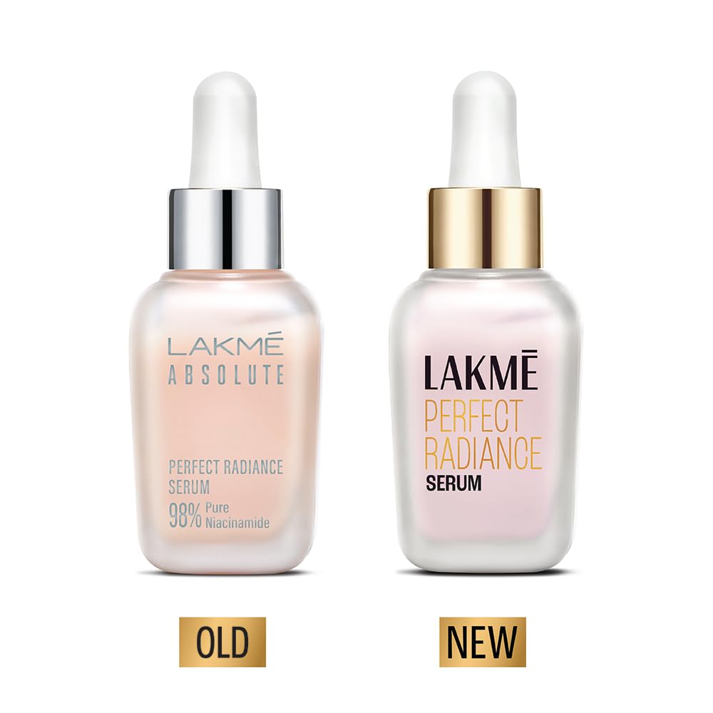 Lakme Absolute Perfect Radiance Brightening Face Serum with 98% Pure Niacinamide 2X Skin Brightening