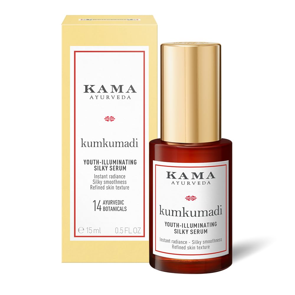 Kama Ayurveda Kumkumadi Youth - Illuminating Silky Serum, Enhances Radiance & Evens Skin Tone